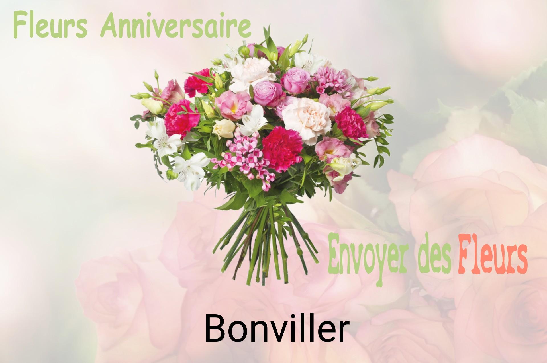 Bouquet de fleurs d’anniversaire livré à Bonviller